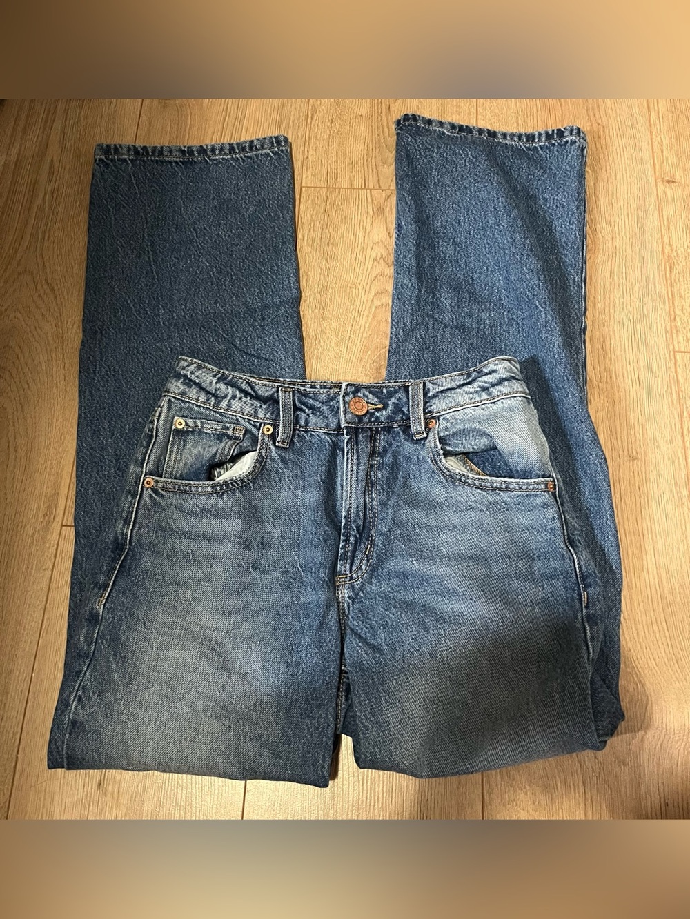 Garage blue jeans